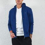 Zip Up Hoodie // Electric (XS)