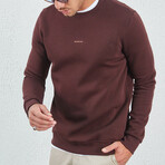 Logo Sweatshirt // Brown (XS)