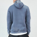 Logo Hoodie // Blue (M)