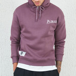 Picasso Graphic Hoodie // Purple (XS)