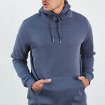 Logo Hoodie // Blue (M)