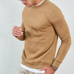 Logo Sweatshirt // Camel (XL)