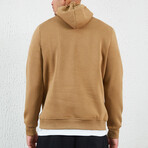 Logo Hoodie // Camel (XS)