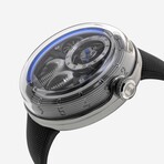 HYT H1.0 Power Reserve Blue DLC Manual Wind // H02023 // Store Display