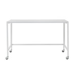 Hayes 48" Folding Desk // White Top and Frame