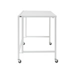 Hayes 48" Folding Desk // White Top and Frame
