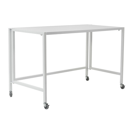 Hayes 48" Folding Desk // White Top and Frame
