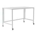 Hayes 48" Folding Desk // White Top and Frame