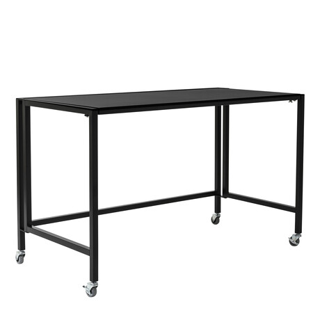 Hayes 48" Folding Desk // Black Top and Frame
