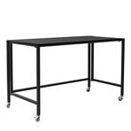 Hayes 48" Folding Desk // Black Top and Frame