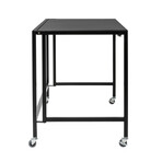 Hayes 48" Folding Desk // Black Top and Frame