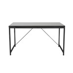 Gilbert Desk // Black with Black Frame