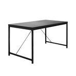 Gilbert Desk // Black with Black Frame