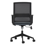 Harrison Office Chair // Gray with Black Base