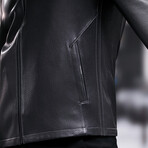 Leather Jacket // Black (XS)