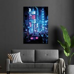 Tokyo Night Life Print on Acrylic Glass by Gab Fernando