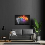 The Dark Side Of The Mind Print on Acrylic Glass by Octavian Mielu (24"H x 16"W x 0.25"D)