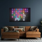 Dots Print on Acrylic Glass by Octavian Mielu (24"H x 16"W x 0.25"D)