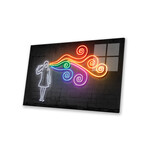 The Dark Side Of The Mind Print on Acrylic Glass by Octavian Mielu (24"H x 16"W x 0.25"D)