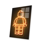 Minifig Print on Acrylic Glass by Octavian Mielu (16"H x 24"W x 0.25"D)