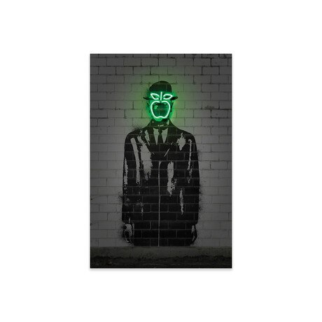 The Son Of Man Print on Acrylic Glass by Octavian Mielu (16"H x 24"W x 0.25"D)