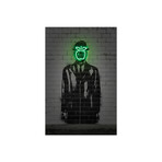 The Son Of Man Print on Acrylic Glass by Octavian Mielu (16"H x 24"W x 0.25"D)