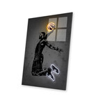 James Print on Acrylic Glass by Octavian Mielu (16"H x 24"W x 0.25"D)