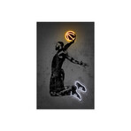 James Print on Acrylic Glass by Octavian Mielu (16"H x 24"W x 0.25"D)