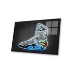 Future Sneaker Print on Acrylic Glass by Octavian Mielu (24"H x 16"W x 0.25"D)