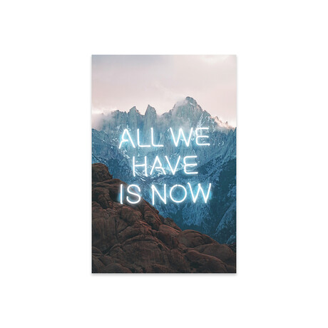 All We Have Print on Acrylic Glass by Ink & Drop (16"H x 24"W x 0.25"D)