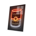 Soup can Print on Acrylic Glass by Octavian Mielu (16"H x 24"W x 0.25"D)