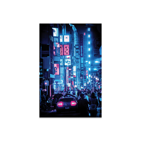 Tokyo Night Life Print on Acrylic Glass by Gab Fernando