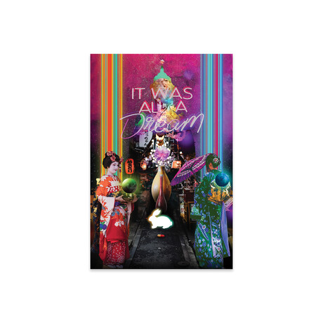 It Was All A Dream Print on Acrylic Glass by David Loblaw (16"H x 24"W x 0.25"D)