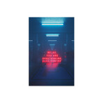 Restless Mind Print on Acrylic Glass by Davansh Atry (16"H x 24"W x 0.25"D)