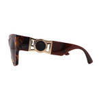 Mens Versace VE4415U 511963 Square Sunglasses // Havana + Dark Bronze