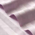 Satin Stripe Sheet Set // Lilac (King)