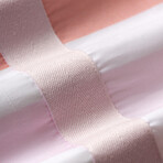 Awning Stripe Sheet Set // Pink (King)