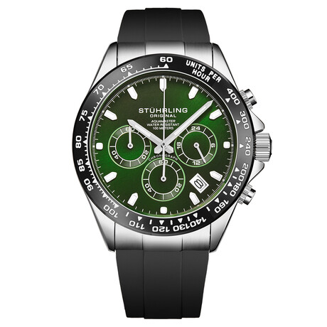 Stuhrling Original Depthmaster Chrono Quartz // 4050.3