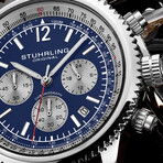 Stuhrling Original Monaco Chronograph Tachymeter Quartz // 4015.1