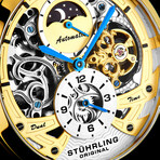 Stuhrling Original Menai Dual Time Automatic // 906.03