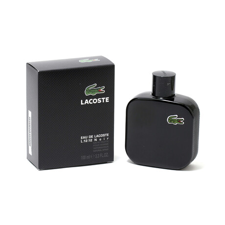 Men's Fragrance // Lacoste // Eau De Lacoste L.1212 Noir Men EDT Spray // 3.3 oz