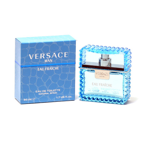 Men's Fragrance // Versace // Man Eau Fraiche EDT Spray // 1.7 oz