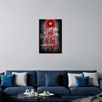 Samurai Print on Acrylic by Marine Loup (16"H x 24"W x 0.25"D)