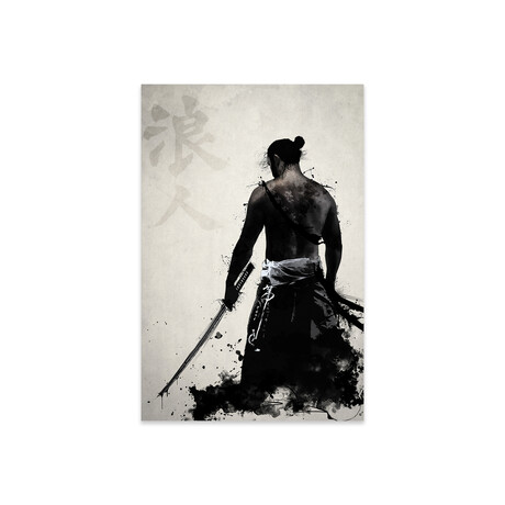 Ronin Print on Acrylic by Nicklas Gustafsson (16"H x 24"W x 0.25"D)