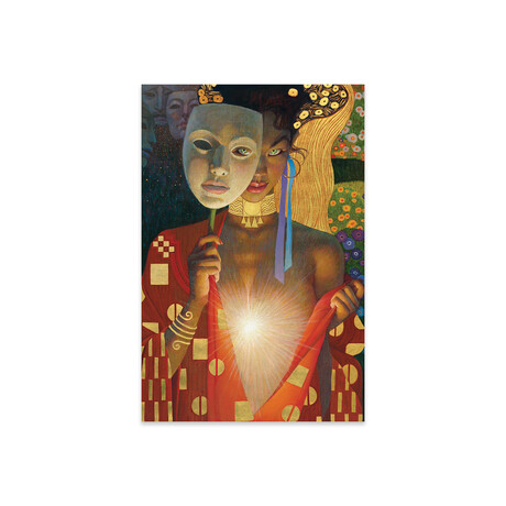 Intimacy Print on Acrylic by Thomas Blackshear II (16"H x 24"W x 0.25"D)