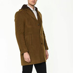 Hooded Coat // Brown (S)