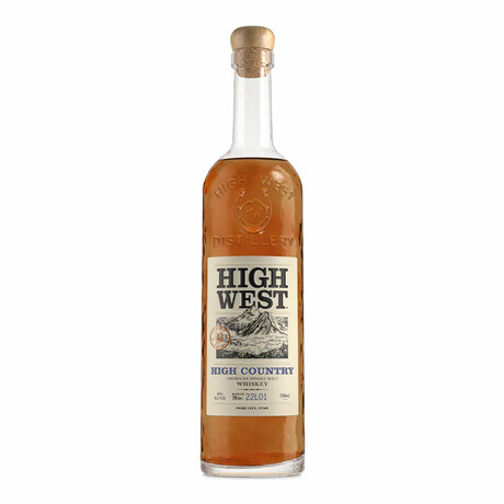 High West High Country American Single Malt Whiskey // 750 ml