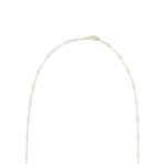 18K Yellow Gold Diamonds by The Yard Necklace // 20" // New