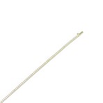 18K Yellow Gold Diamond Tennis Bracelet // 7.5" // New