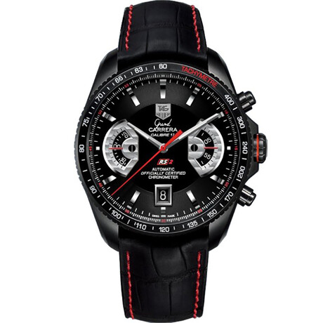 Tag Heuer Grand Carrera Chronograph Automatic // CAV518B.FC6237 // Pre-Owned